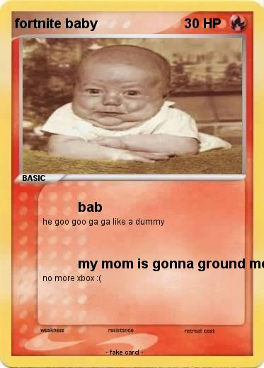 Pokemon fortnite baby