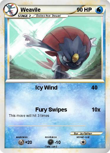 Pokemon Weavile