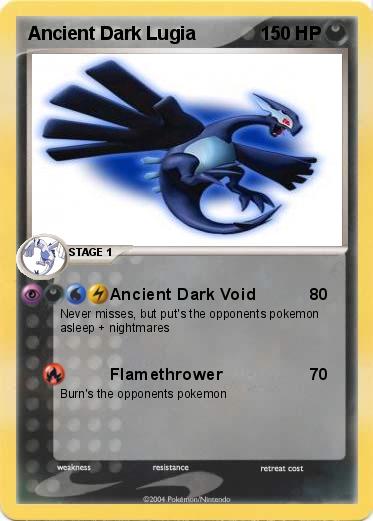 Pokemon Ancient Dark Lugia