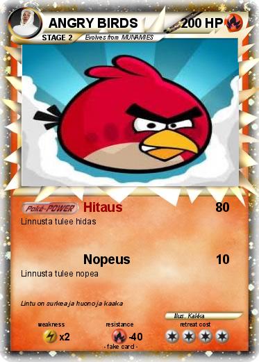 Pokemon ANGRY BIRDS