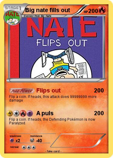 Pokemon Big nate fills out
