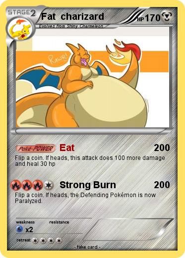 Pokemon Fat  charizard