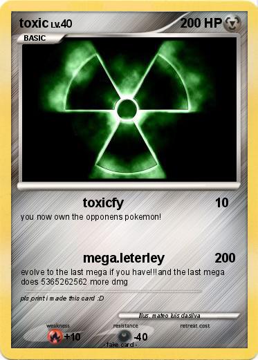 Pokemon toxic