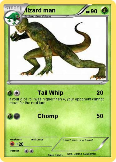 Pokemon lizard man