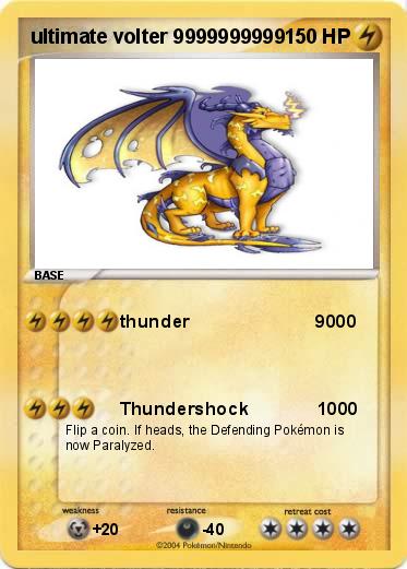 Pokemon ultimate volter 9999999999