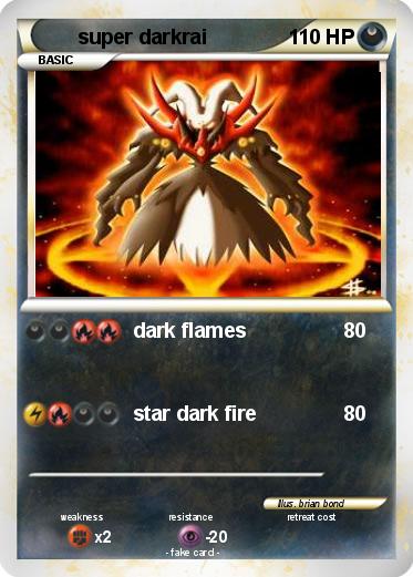 Pokemon super darkrai