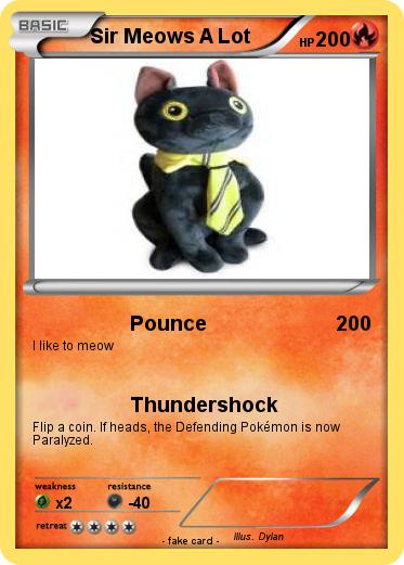Pokemon Sir Meows A Lot