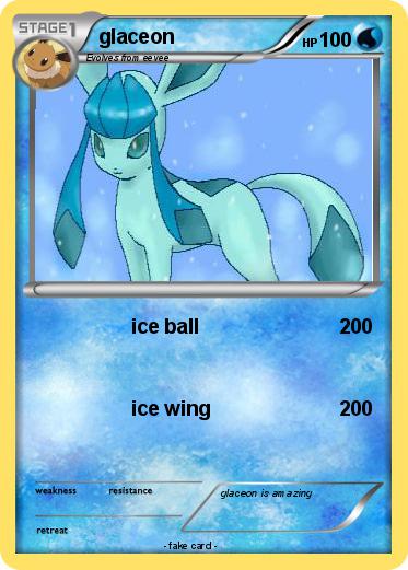 Pokemon glaceon