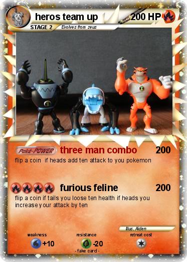 Pokemon heros team up