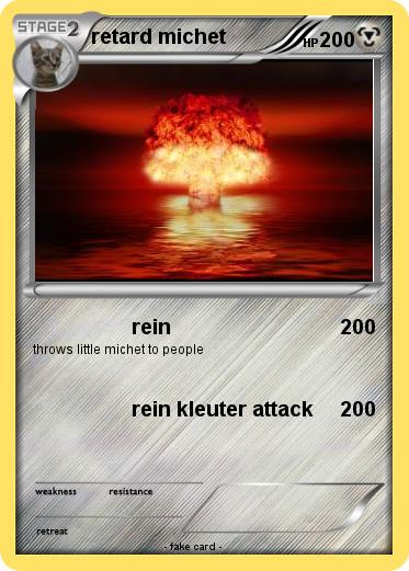 Pokemon retard michet