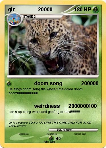 Pokemon gir                20000