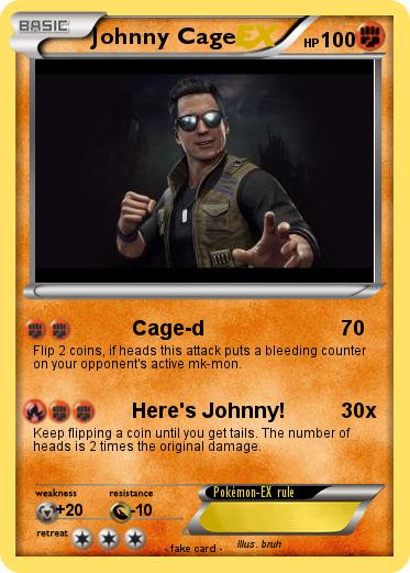 Pokemon Johnny Cage