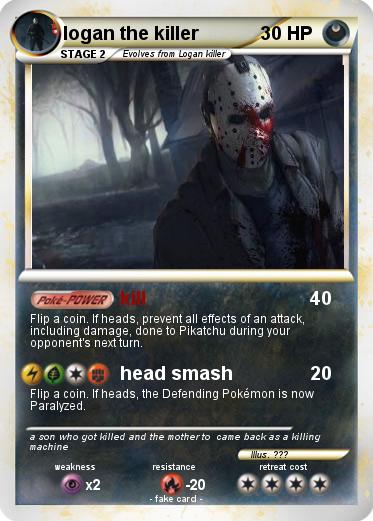 Pokemon logan the killer