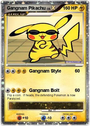 Pokemon Gangnam Pikachu