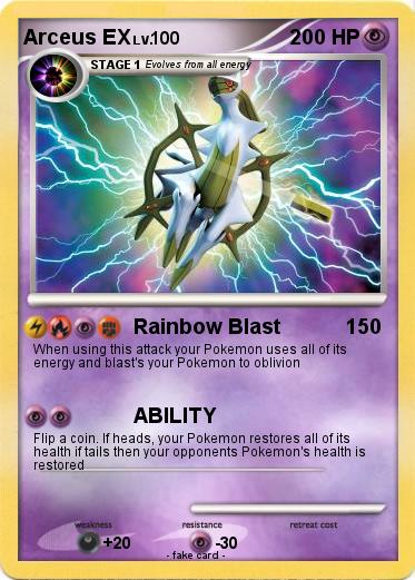 Pokemon Arceus EX