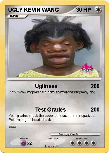 Pokemon UGLY KEVIN WANG