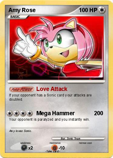 Pokemon Amy Rose