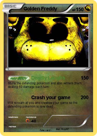 Pokemon Golden Freddy