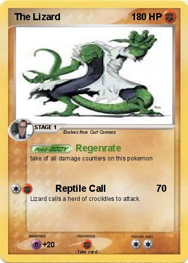 Pokemon The Lizard