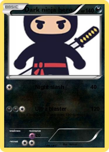Pokemon Dark ninja hero