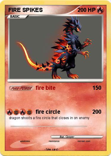 Pokemon FIRE SPIKES