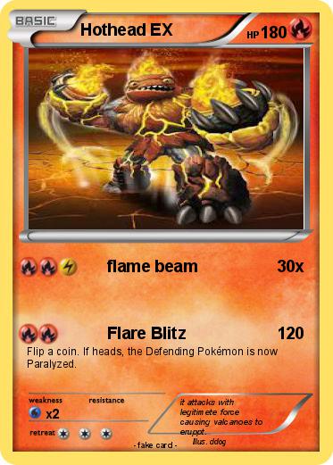 Pokemon Hothead EX
