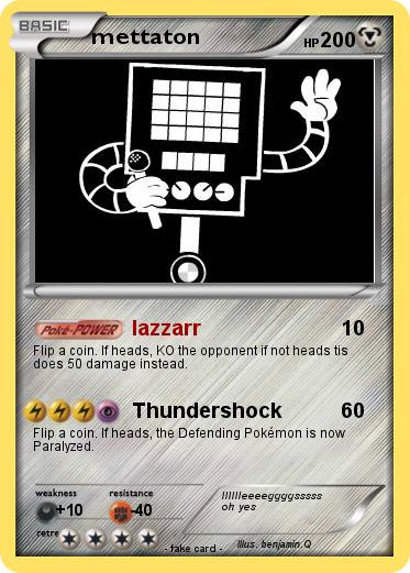 Pokemon mettaton