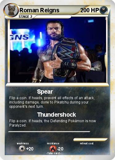 Pokemon Roman Reigns