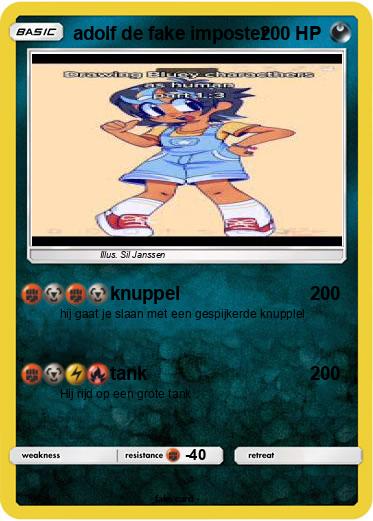 Pokemon adolf de fake imposter