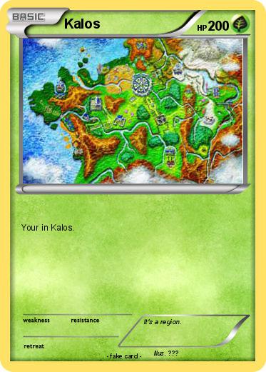 Pokemon Kalos