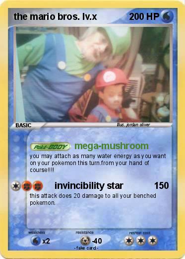Pokemon the mario bros. lv.x