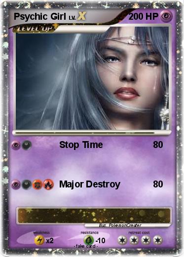 Pokemon Psychic Girl