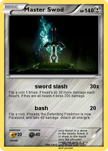 Pokemon Master Swod