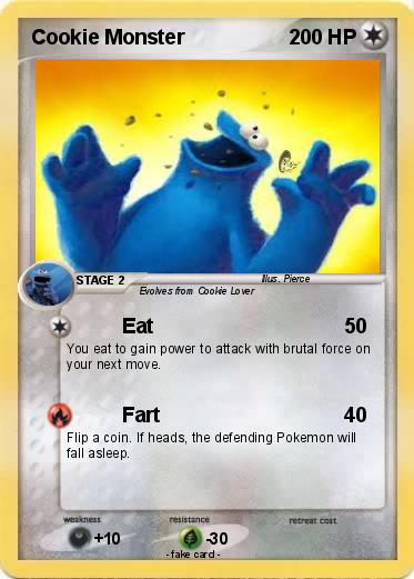 Pokemon Cookie Monster