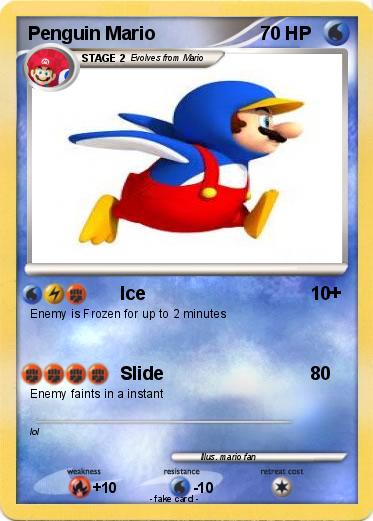 Pokemon Penguin Mario