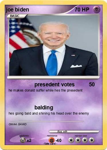 Pokemon joe biden