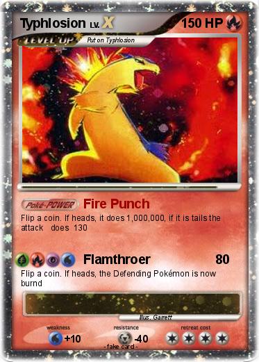Pokemon Typhlosion