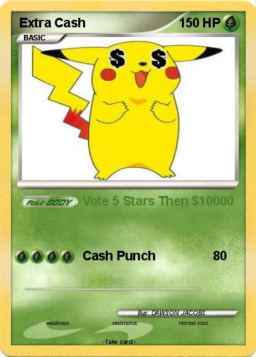 Pokemon Extra Cash