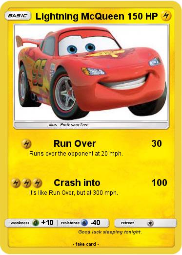 Pokemon Lightning McQueen