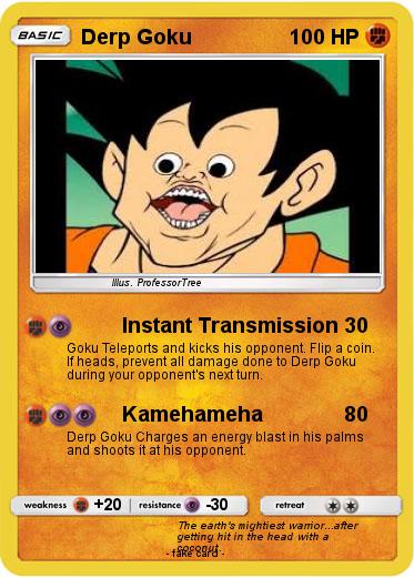 Pokemon Derp Goku
