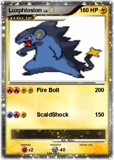 Pokemon Luxphlosion