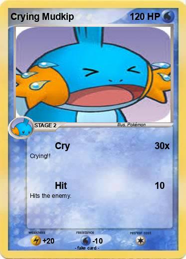 Pokemon Crying Mudkip