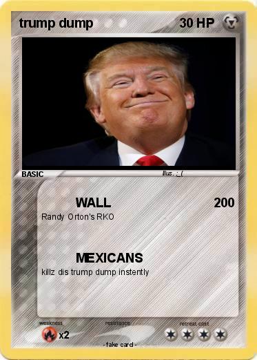 Pokemon trump dump