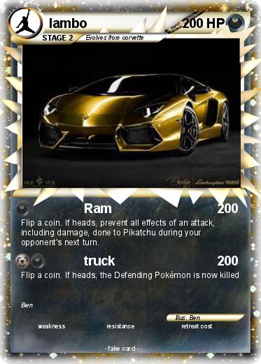 Pokemon lambo