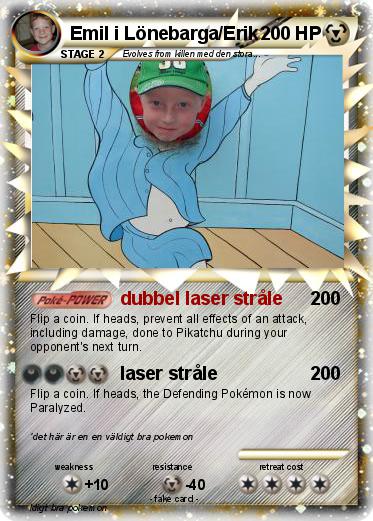 Pokemon Emil i Lönebarga/Erik