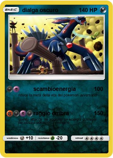 Pokemon dialga oscuro