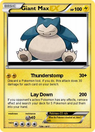 Pokemon Giant Max