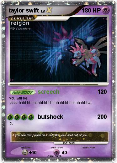 Pokemon taylor swift