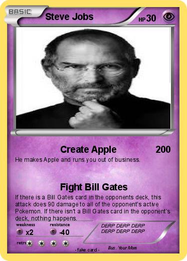 Pokemon Steve Jobs