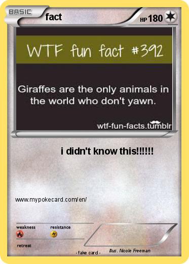 Pokemon fact